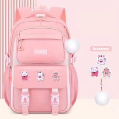 Kids Backpack Children School Bags (pink)